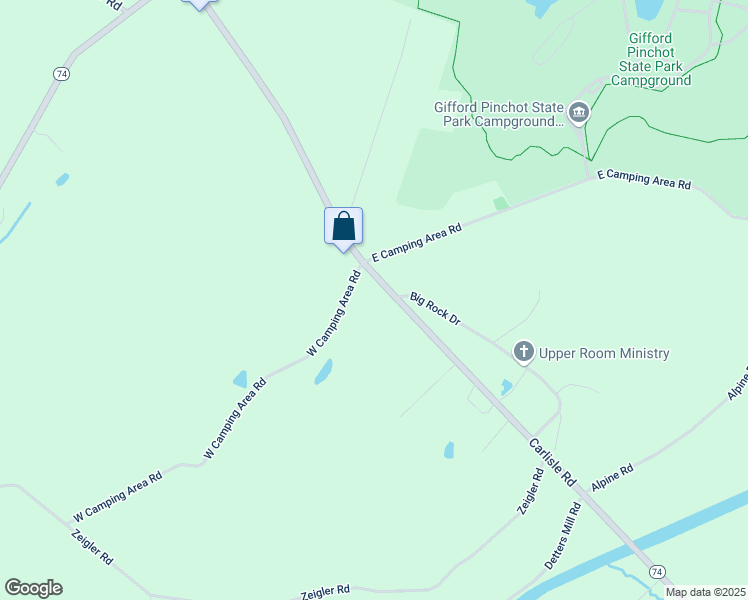 map of restaurants, bars, coffee shops, grocery stores, and more near 290 Big Rock Drive in Dover