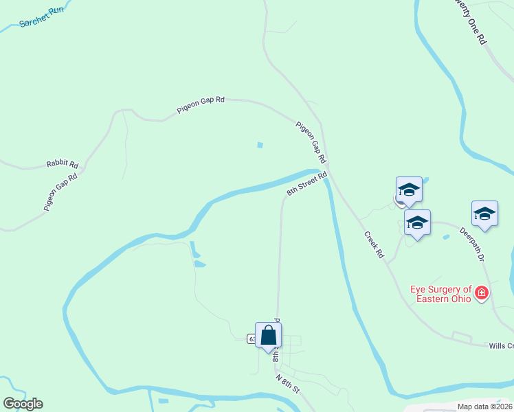 map of restaurants, bars, coffee shops, grocery stores, and more near 65535 8th Street Road in Cambridge