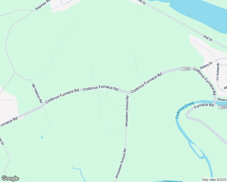 map of restaurants, bars, coffee shops, grocery stores, and more near 581 Codorus Furnace Road in Mount Wolf