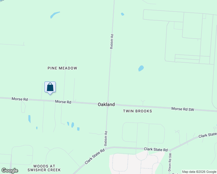 map of restaurants, bars, coffee shops, grocery stores, and more near 4905 Babbitt Road in New Albany