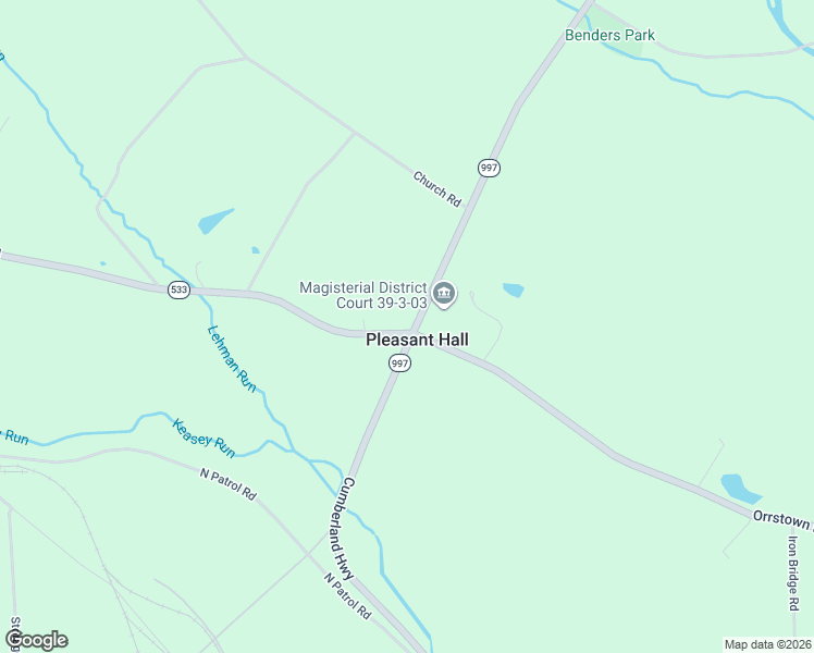 map of restaurants, bars, coffee shops, grocery stores, and more near 6572 Upper Strasburg Road in Pleasant Hall