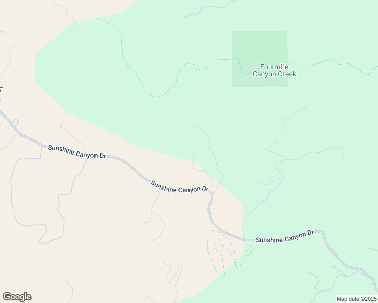 map of restaurants, bars, coffee shops, grocery stores, and more near 4602 Sunshine Canyon Drive in Boulder