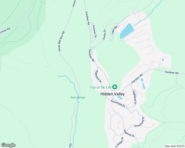 map of restaurants, bars, coffee shops, grocery stores, and more near 1306 West Ridge Drive in Somerset