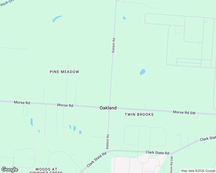 map of restaurants, bars, coffee shops, grocery stores, and more near 5001 Babbitt Road in New Albany