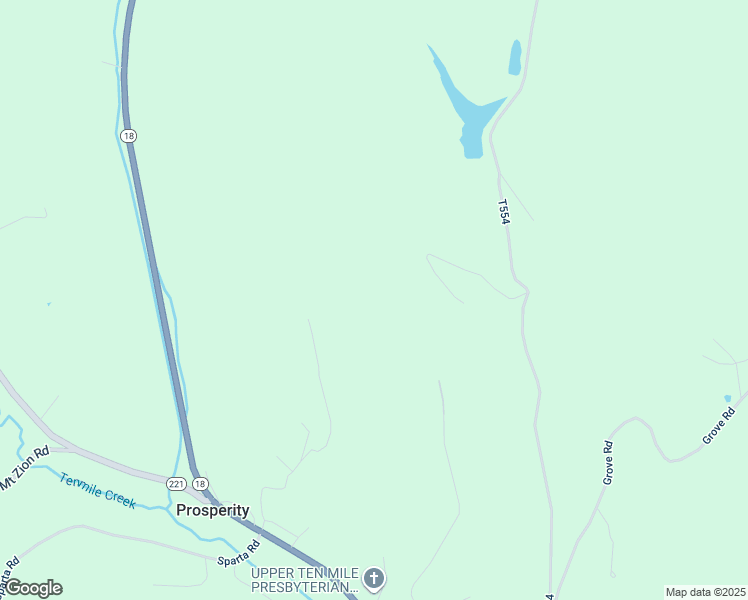 map of restaurants, bars, coffee shops, grocery stores, and more near in Prosperity