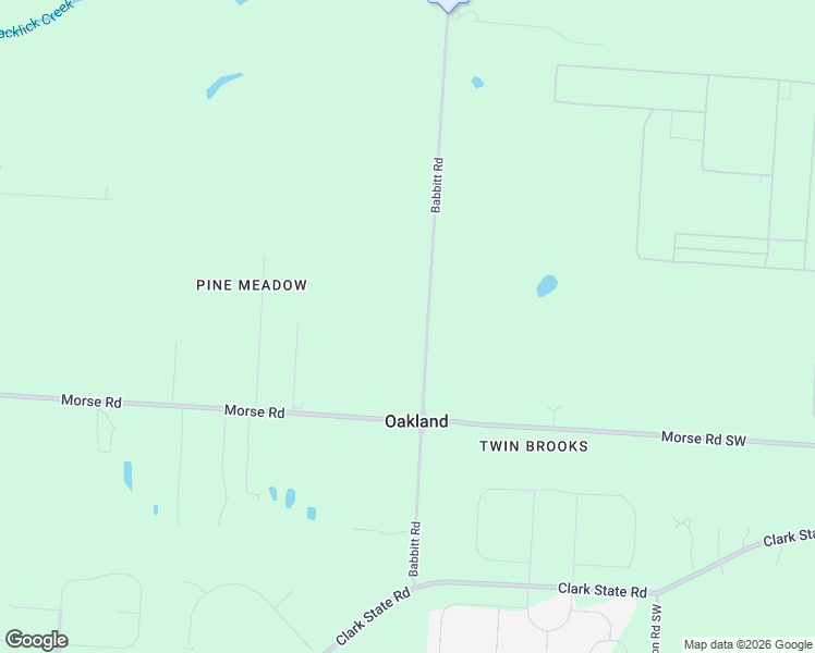 map of restaurants, bars, coffee shops, grocery stores, and more near 5001 Babbitt Road in New Albany