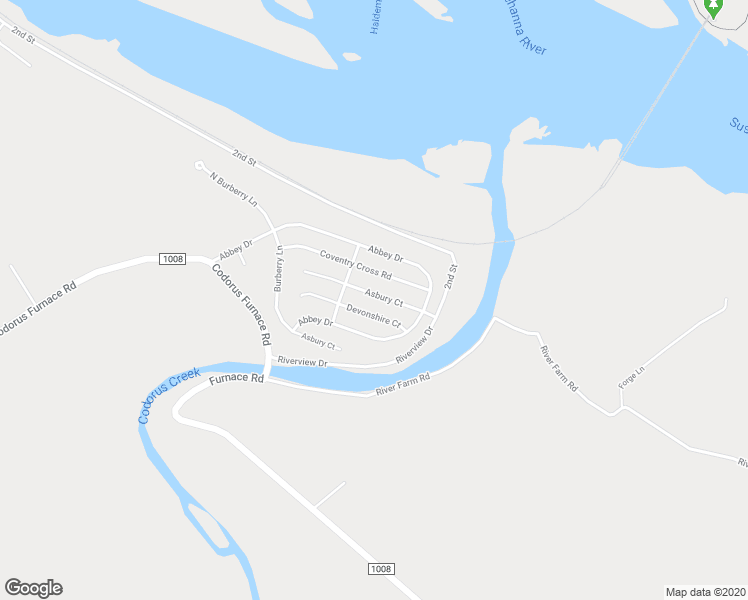 map of restaurants, bars, coffee shops, grocery stores, and more near 135 Asbury Court in Mount Wolf
