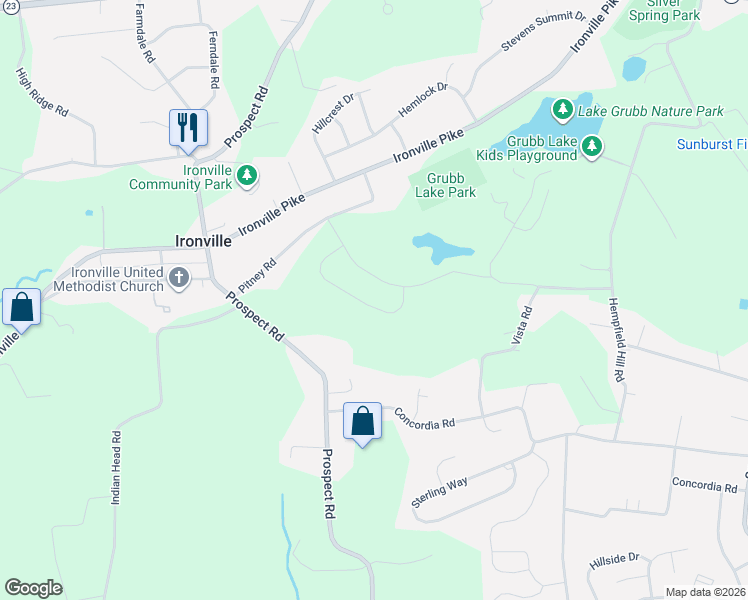 map of restaurants, bars, coffee shops, grocery stores, and more near 620 Sycamore Drive in Columbia