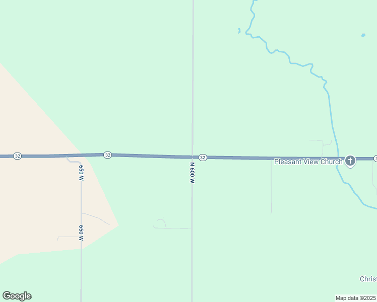 map of restaurants, bars, coffee shops, grocery stores, and more near 6010 Indiana 32 in Lebanon