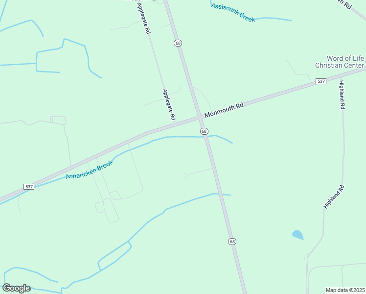 map of restaurants, bars, coffee shops, grocery stores, and more near 2734 Monmouth Road in Springfield