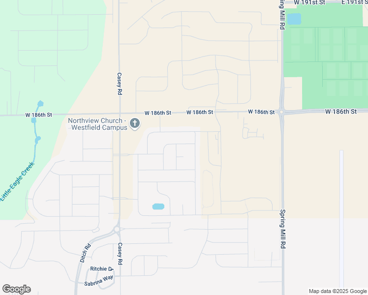 map of restaurants, bars, coffee shops, grocery stores, and more near 847 Ventura Drive in Westfield