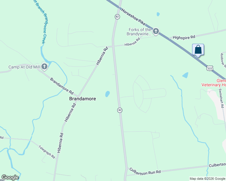 map of restaurants, bars, coffee shops, grocery stores, and more near 3220 South Manor Road in Coatesville