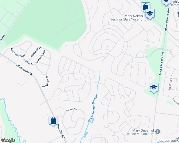 map of restaurants, bars, coffee shops, grocery stores, and more near 2945 Crestview Lane in Toms River
