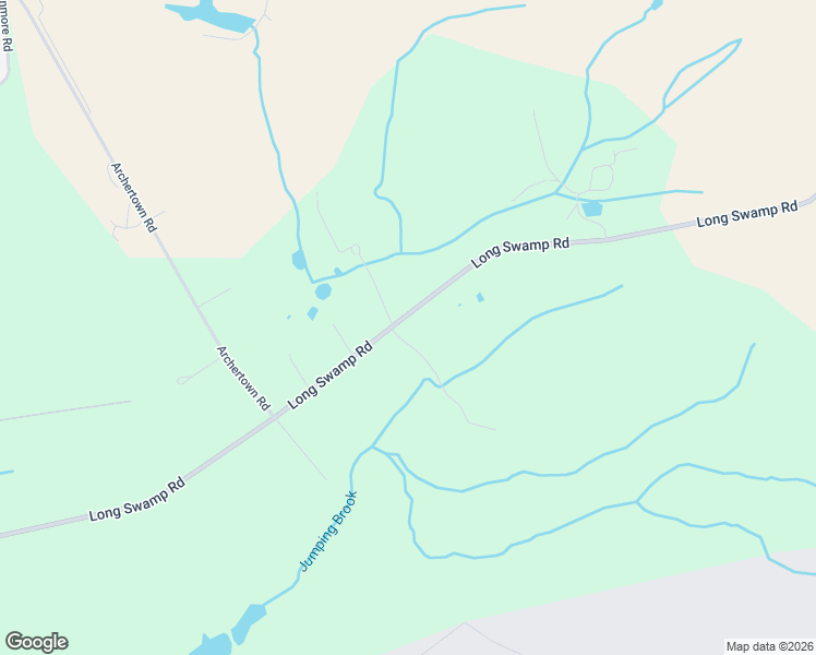 map of restaurants, bars, coffee shops, grocery stores, and more near 253 Long Swamp Road in Plumsted