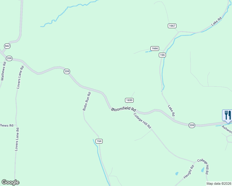 map of restaurants, bars, coffee shops, grocery stores, and more near 3701 Bloomfield Road in Cambridge