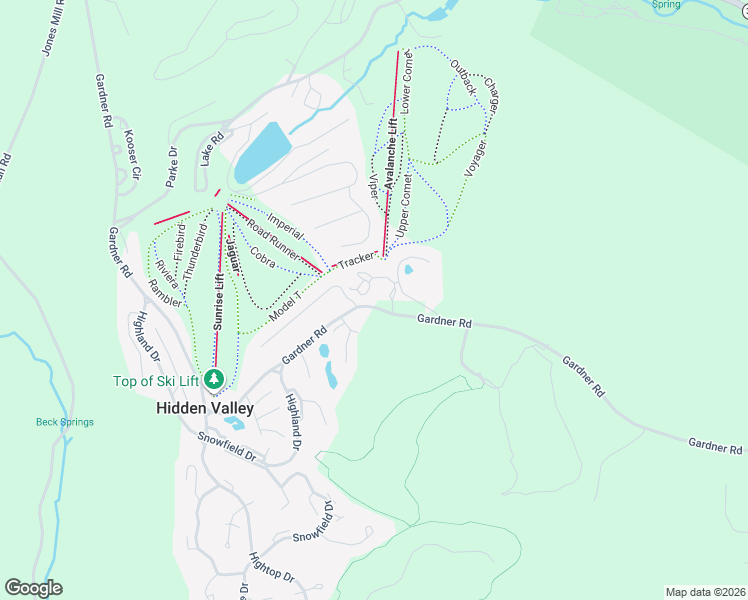 map of restaurants, bars, coffee shops, grocery stores, and more near 5101 Summit Drive in Somerset