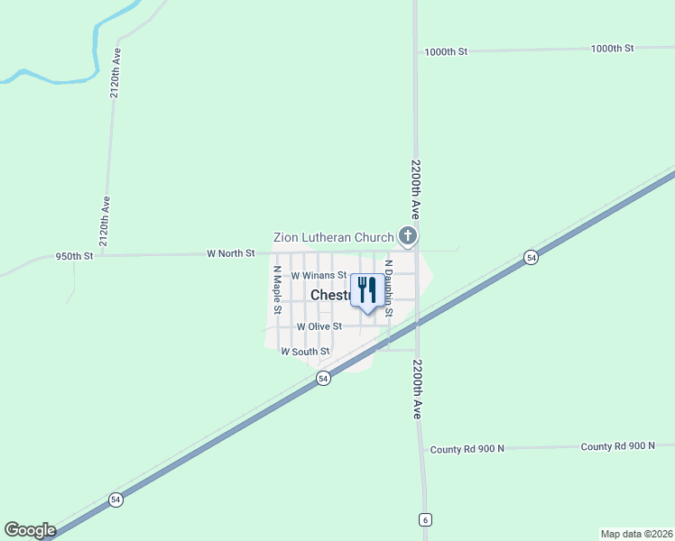 map of restaurants, bars, coffee shops, grocery stores, and more near in Chestnut