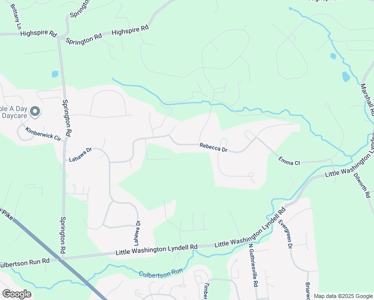 map of restaurants, bars, coffee shops, grocery stores, and more near 126 Rebecca Drive in Downingtown