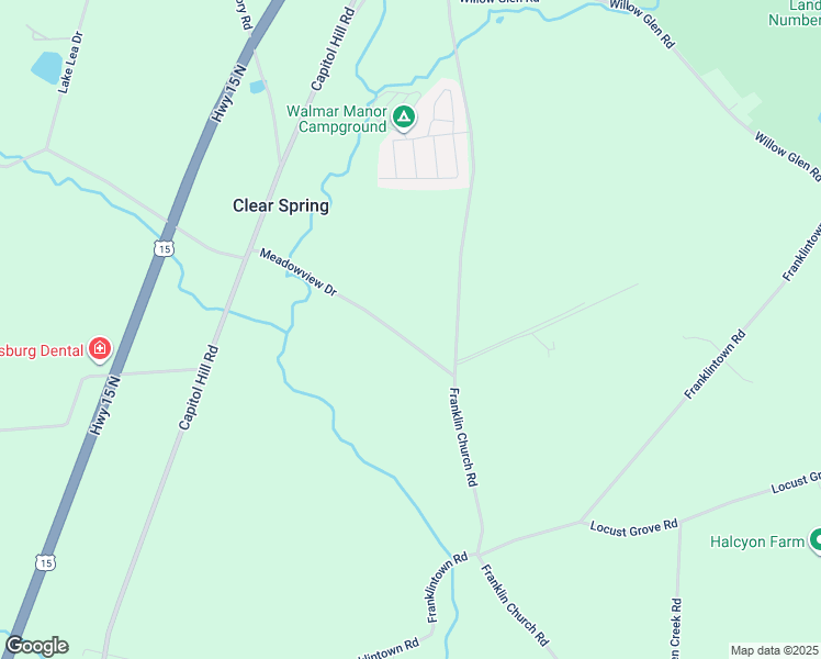 map of restaurants, bars, coffee shops, grocery stores, and more near 35 Meadowview Drive in Dillsburg