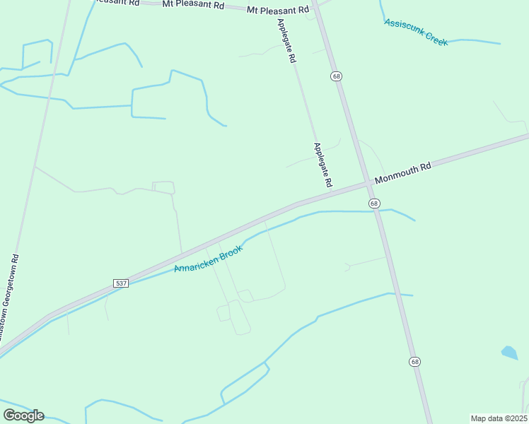 map of restaurants, bars, coffee shops, grocery stores, and more near 2707 Monmouth Road in Springfield