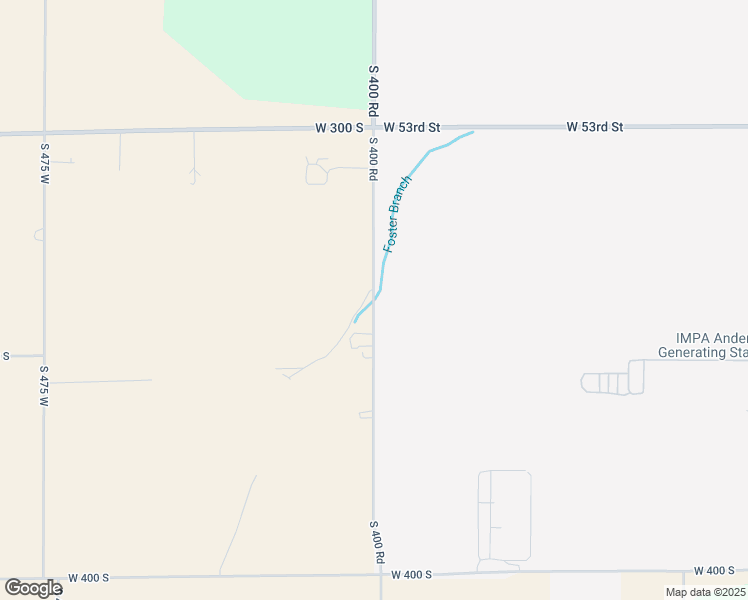 map of restaurants, bars, coffee shops, grocery stores, and more near 3398 South 400 Road in Anderson