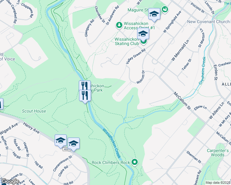 map of restaurants, bars, coffee shops, grocery stores, and more near 733 Cornelia Place in Philadelphia