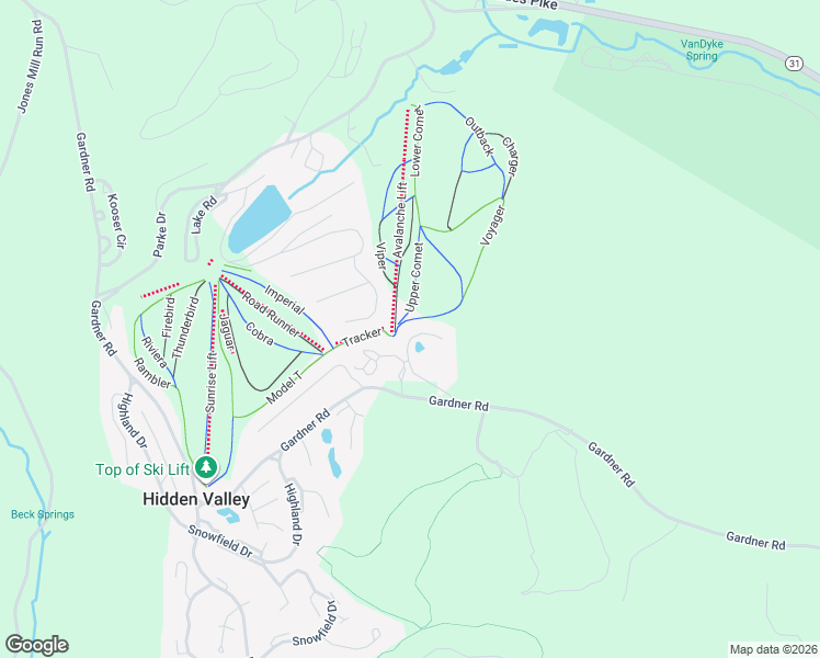map of restaurants, bars, coffee shops, grocery stores, and more near 5121 Summit Drive in Somerset