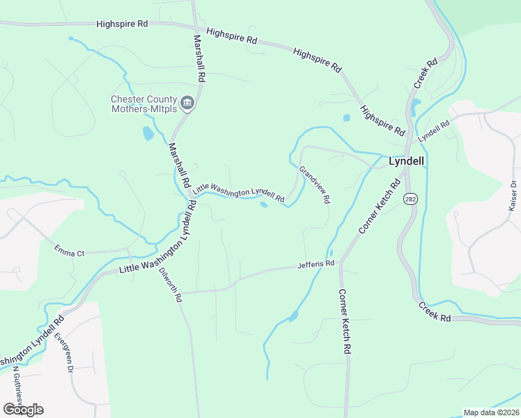 map of restaurants, bars, coffee shops, grocery stores, and more near 750 Little Washington Lyndell Road in Downingtown