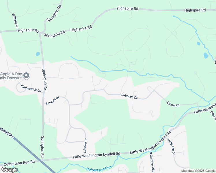 map of restaurants, bars, coffee shops, grocery stores, and more near 11 Casey Drive in Downingtown