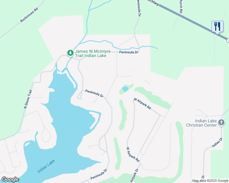 map of restaurants, bars, coffee shops, grocery stores, and more near 132 North Fairway Road in Central City