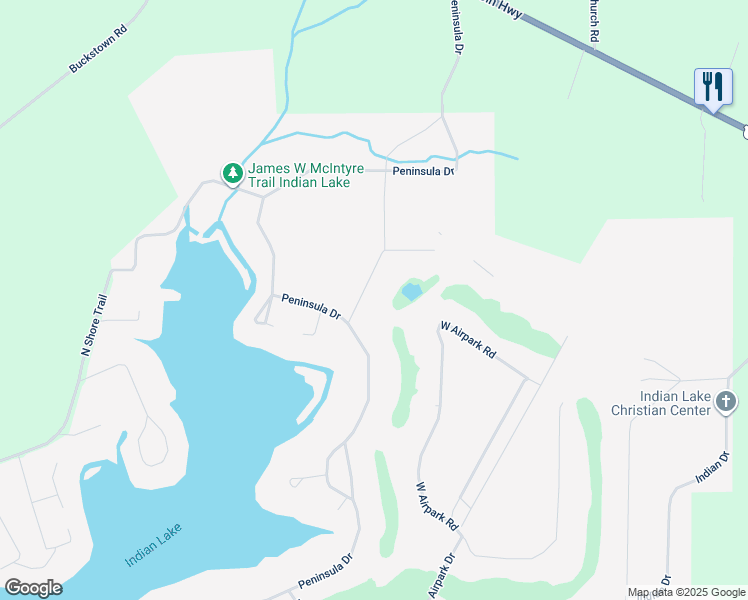 map of restaurants, bars, coffee shops, grocery stores, and more near 132 North Fairway Road in Central City