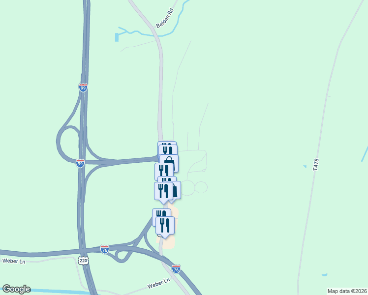 map of restaurants, bars, coffee shops, grocery stores, and more near 100-198 Norwood St in Bedford