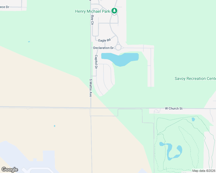 map of restaurants, bars, coffee shops, grocery stores, and more near 205 Independence Drive in Savoy
