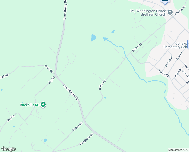 map of restaurants, bars, coffee shops, grocery stores, and more near 205 Butter Road in York