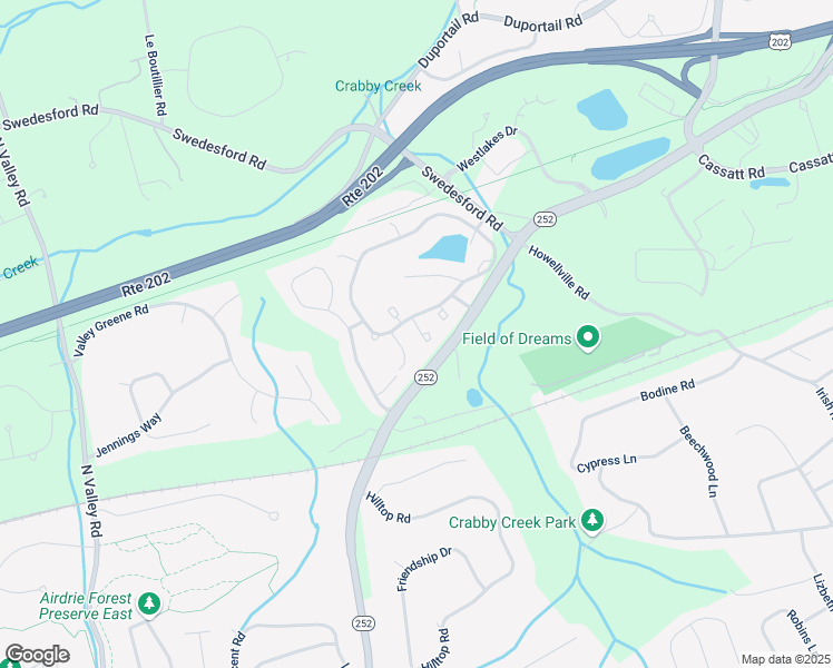 map of restaurants, bars, coffee shops, grocery stores, and more near 49 Longview Circle in Berwyn
