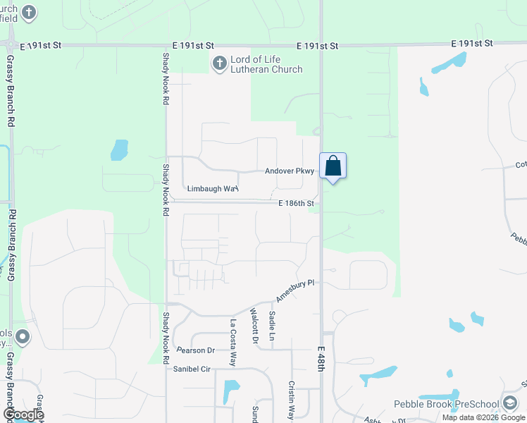 map of restaurants, bars, coffee shops, grocery stores, and more near 18547 Grimmenstein Drive in Westfield