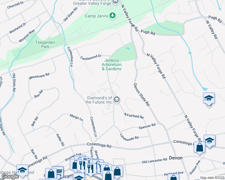 map of restaurants, bars, coffee shops, grocery stores, and more near 9 Ile Dhuyere in Devon