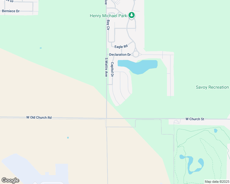 map of restaurants, bars, coffee shops, grocery stores, and more near 306 Capitol Drive in Savoy