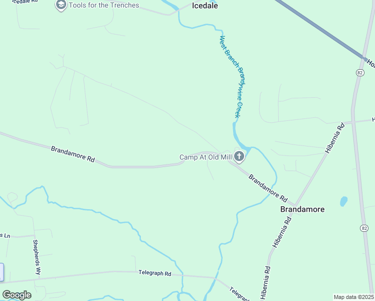 map of restaurants, bars, coffee shops, grocery stores, and more near 159 Brandamore Road in Honey Brook
