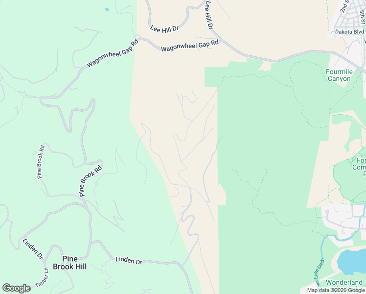 map of restaurants, bars, coffee shops, grocery stores, and more near 810 North Cedar Brook Road in Boulder