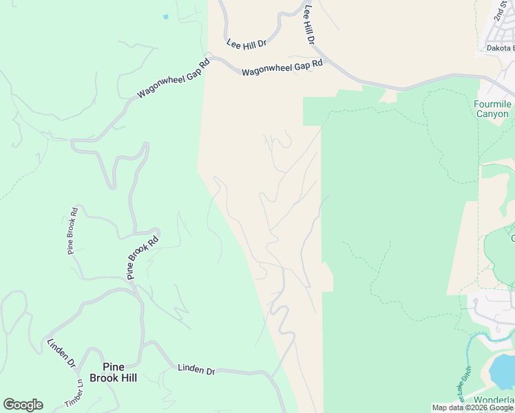 map of restaurants, bars, coffee shops, grocery stores, and more near 810 North Cedar Brook Road in Boulder