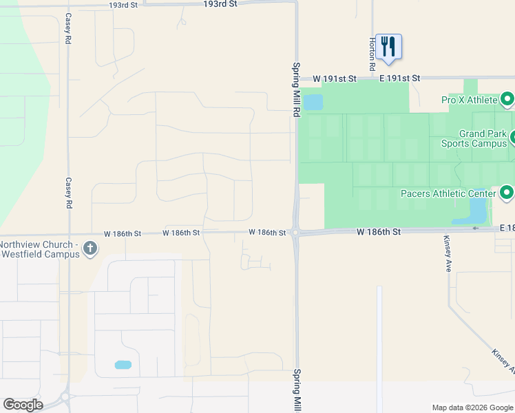 map of restaurants, bars, coffee shops, grocery stores, and more near 400-928 West 186th Street in Westfield