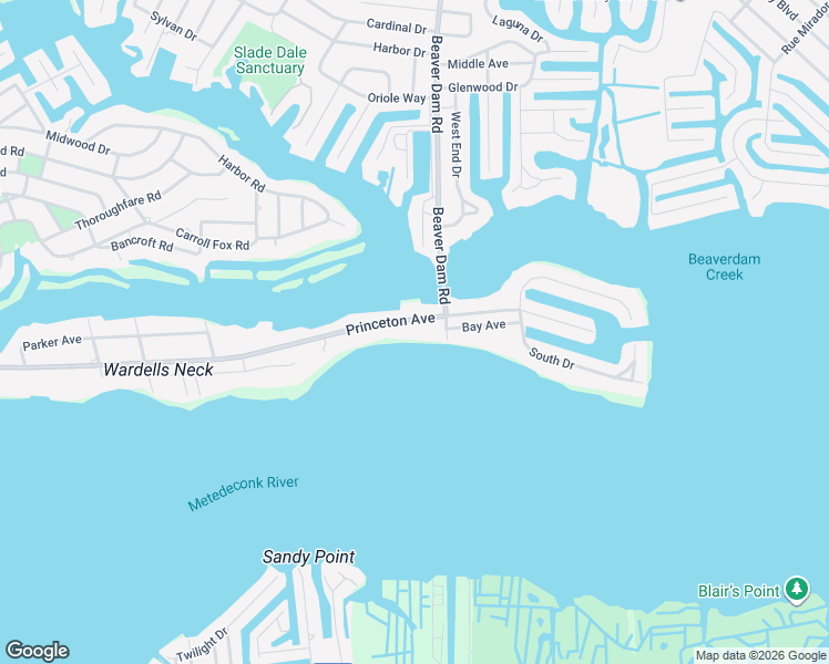 map of restaurants, bars, coffee shops, grocery stores, and more near 713 Princeton Avenue in Brick Township