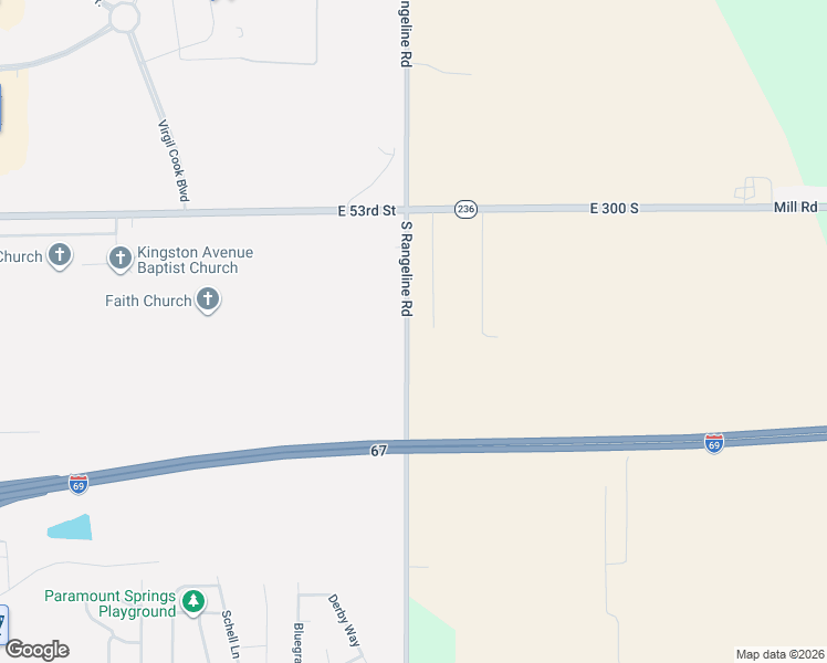 map of restaurants, bars, coffee shops, grocery stores, and more near 3196 South 200 East in Anderson