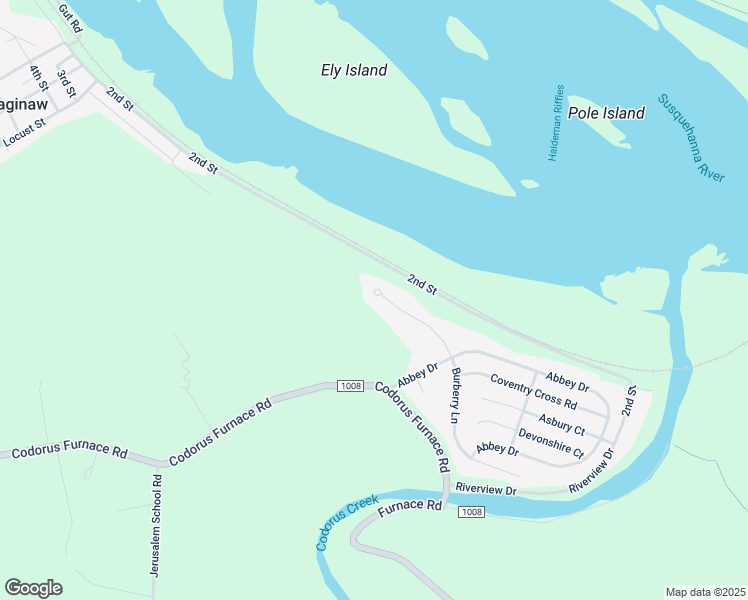 map of restaurants, bars, coffee shops, grocery stores, and more near 400 N Burberry Ln in Mt Wolf