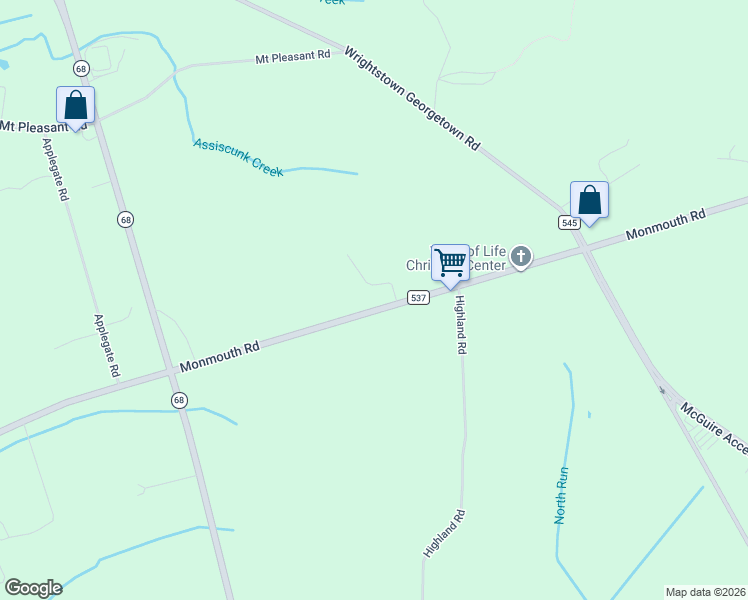 map of restaurants, bars, coffee shops, grocery stores, and more near 2799 Monmouth Rd in Springfield