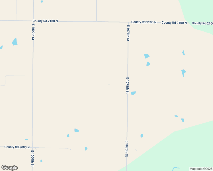 map of restaurants, bars, coffee shops, grocery stores, and more near 2053 East 1075th Street in Mendon