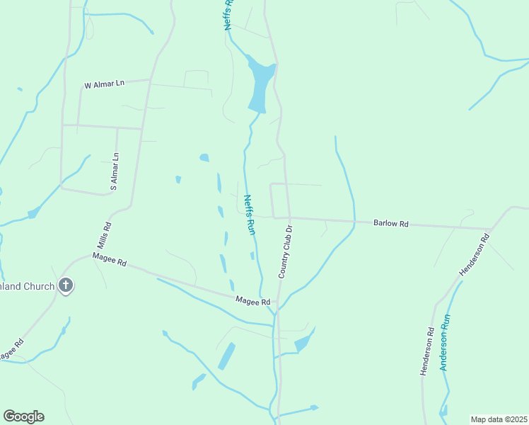 map of restaurants, bars, coffee shops, grocery stores, and more near 67010 Manitee Drive in St. Clairsville