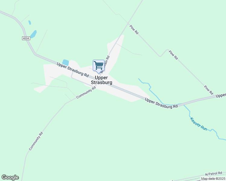 map of restaurants, bars, coffee shops, grocery stores, and more near 9556 Upper Strasburg Road in Franklin County