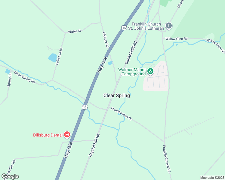 map of restaurants, bars, coffee shops, grocery stores, and more near 206 Capitol Hill Road in Dillsburg